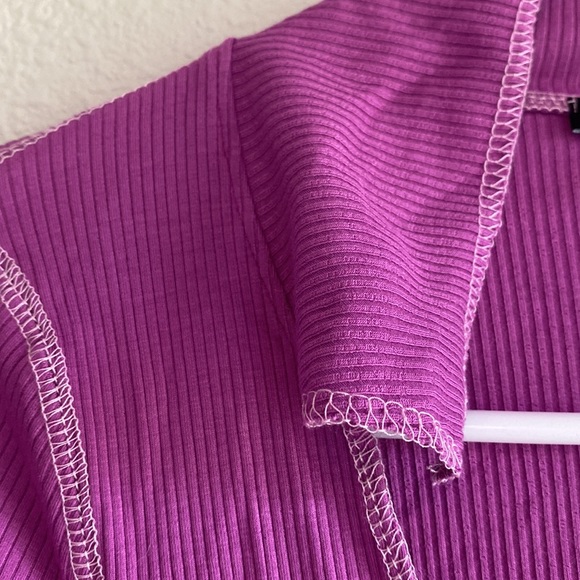 SNATCHED Mini Ribbed Long Sleeved Dress - Picture 3 of 4